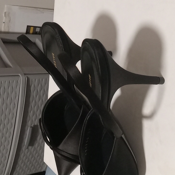 Balenciaga Heels Scarpa S.Cuoio Satin Size 37 C BRAND NEW NEVER WORN - Picture 6 of 7